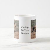 Cheval galopant Mug Inspirationnel (Centre)
