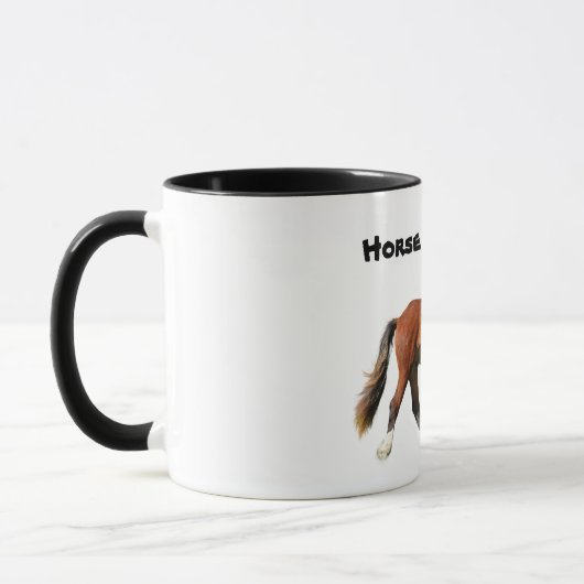 Cheval Lovin' Gal Mug (Gauche)