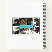 Cheval Majestic par Bihrle Carnet Spiral de 8,5 x (Dos)