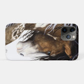 Cheval Majestic par Bihrle coque iphone (Dos (Horizontal))