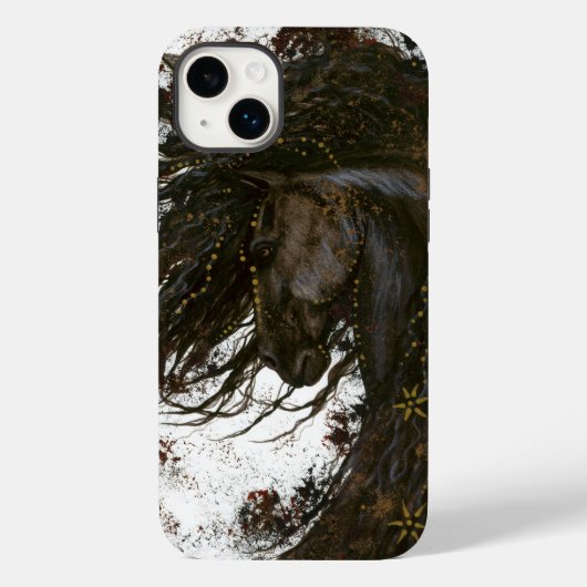 Cheval Majestic par Bihrle coque iphone (Verso)