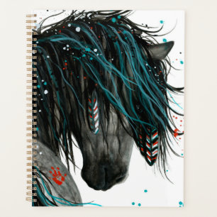 Cheval Majestic par Bihrle Planificateur 8,5 x 11 