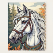 Cheval Majestueux Orné De Bijoux En Or (Dos)