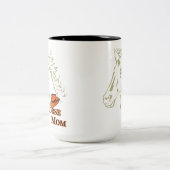 Cheval Maman Avec Mug De Café Casquette (Centre)