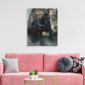 Cheval Médiéval - Toile Enveloppée (Insitu(Salon))