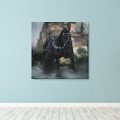 Cheval Médiéval - Toile Enveloppée (Insitu (Plancher de Bois))