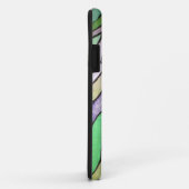 Cheval métallique en Coque iphone vert (Dos/Droite)