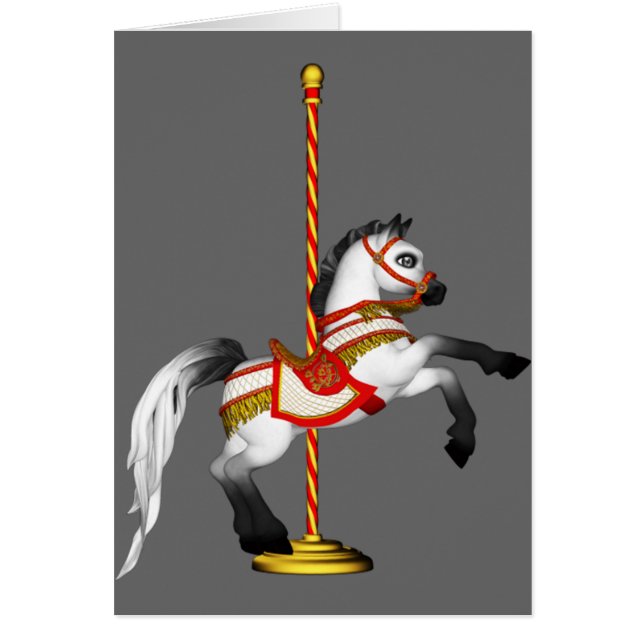 Cheval mignon 1med de carrousel (Devant)