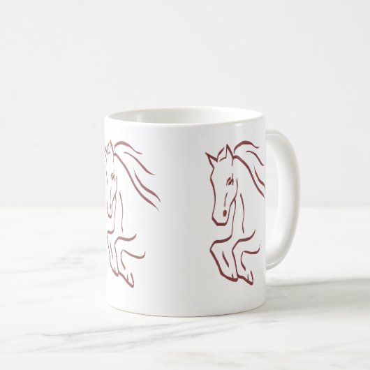 Cheval mug (Devant droit)