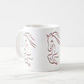 Cheval mug (Devant gauche)
