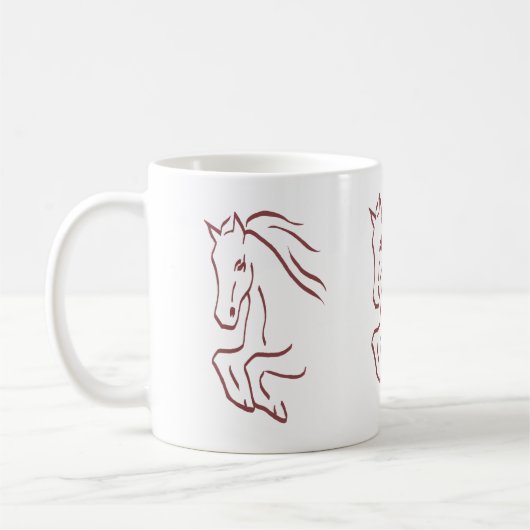 Cheval mug (Gauche)