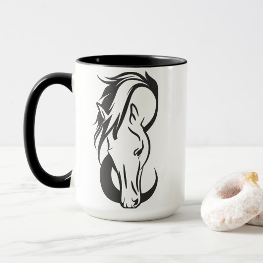 Cheval Mug (Avec donut)