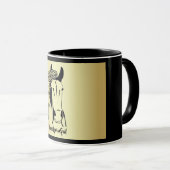 Cheval Noir/Or Lovin' Gal Mug (Devant droit)