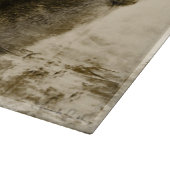 Cheval occidental en verre de planche à découper (Coin)