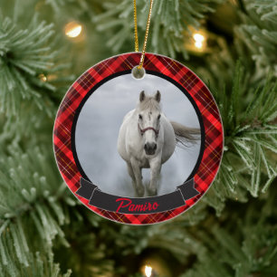 Cheval personnalisé Ornement animal de compagnie N