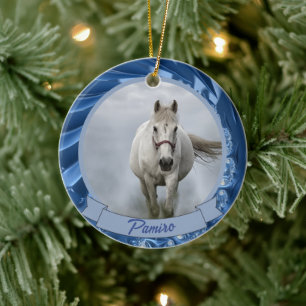 Cheval personnalisé Ornement animal de compagnie N