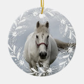 Cheval personnalisé Ornement animal de compagnie N (Devant)