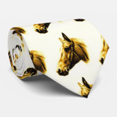 Cheval Portrait Cravates (Roulé)