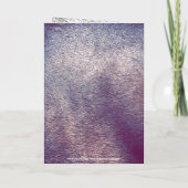 CHEVAL PORTRAIT PHOTO CARTE DE SYMPATHIE ANIMALE (Dos)