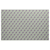 Cheval pourpre sur tissu gris (Yard)