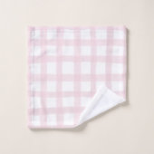 Cheval rose Rocking Baby Girl Personnalisée (Gant de toilette)