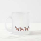 Cheval Rouge Dala Cidre Chaud Mug Frosted (Gauche)