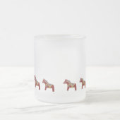Cheval Rouge Dala Cidre Chaud Mug Frosted (Centre)