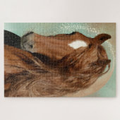 Cheval Rouge - Puzzle (Horizontal)