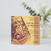 Cheval Saddle Stirrup Cow-boy Invitations de maria (Debout devant)