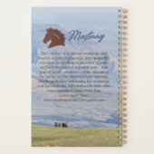 Cheval sauvage 2024 - Planificateur (Dos)