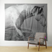 CHEVAL SAUVAGE D'UTAH PINTO À LA Tapisserie DE TRO (En situation (horizontale))