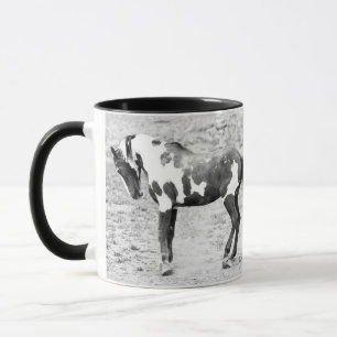 Cheval sauvage Picasso Café Mug