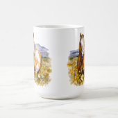 Cheval série 15 oz Mug classique (Centre)