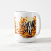 Cheval série 15 oz Mug classique (Devant droit)