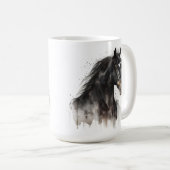 Cheval série 15 oz Mug classique (Devant droit)
