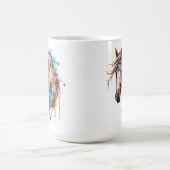 Cheval série 15 oz Mug classique (Centre)