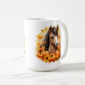 Cheval série 15 oz Mug classique (Devant droit)