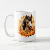 Cheval série 15 oz Mug classique (Gauche)