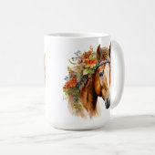 Cheval série 15 oz Mug classique (Devant droit)