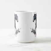 Cheval série 15 oz Mug classique (Centre)