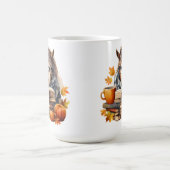 Cheval série automne 15 oz Mug classique (Centre)