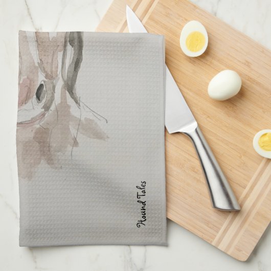 Cheval Serviette de thé/serviette de cuisine (Quart Plié)