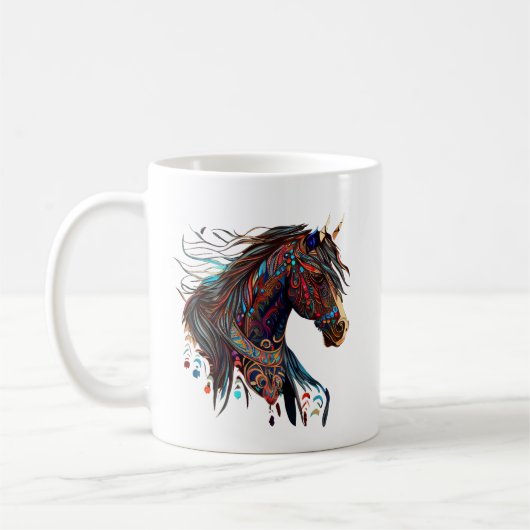 Cheval Spirit Animal Mug (Gauche)