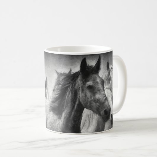 Cheval Stampede Mug (Devant droit)