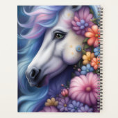 Cheval tête et fleurs (Dos)