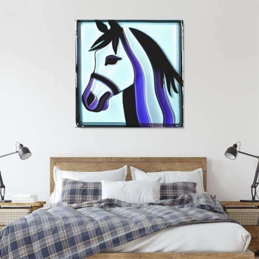 Cheval, Toile Art (Insitu(Chambre))