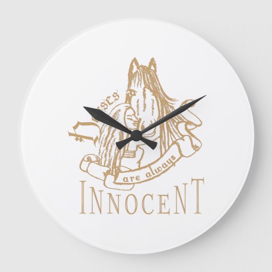 ChevalAreInnocent - Horloge (Recto)