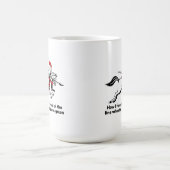 Chevalier à feu vert Mug drôle (Centre)