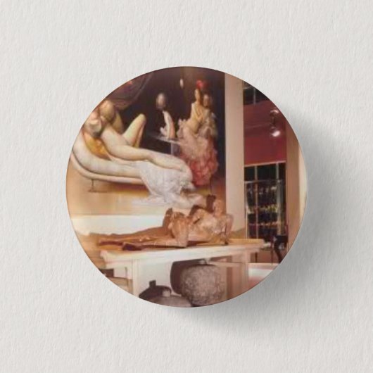 Chevalier Avant Garde "Split Tape" Pin Ronde Button 3,2 Cm (Voorkant)