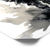 Chevalier avec épée - Striking Side View Poster (Coin)